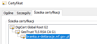Ścieżka certyfikacji