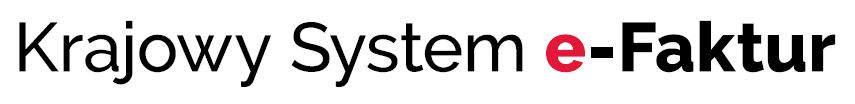 Logo: Krajowy System e-Faktur