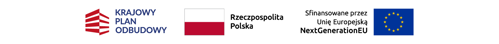 logotypy: Krajowy Plan Odbudowy, Rzeczpospolita Polska, Next Generation EU